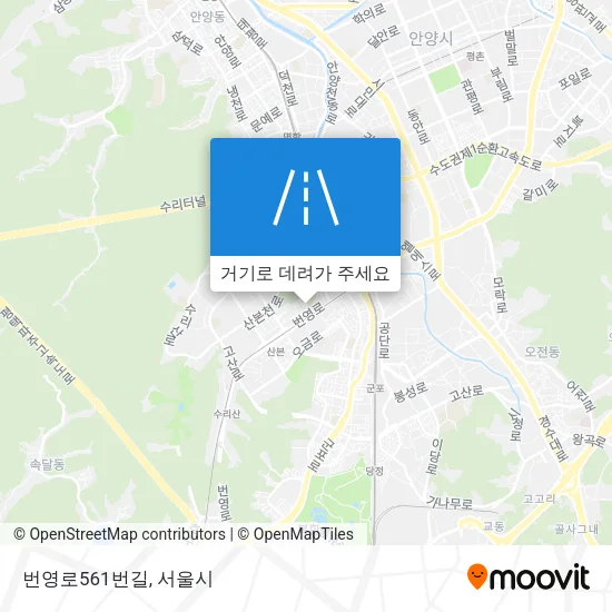 번영로561번길 지도