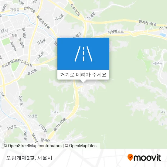 오링개제2교 지도