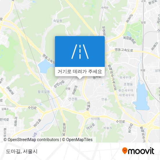 도마길 지도