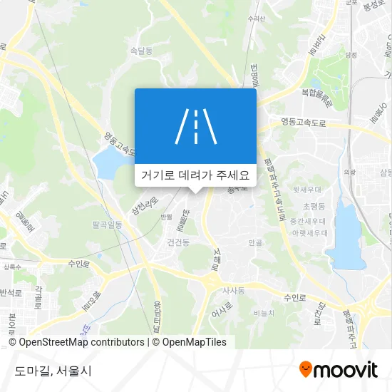 도마길 지도