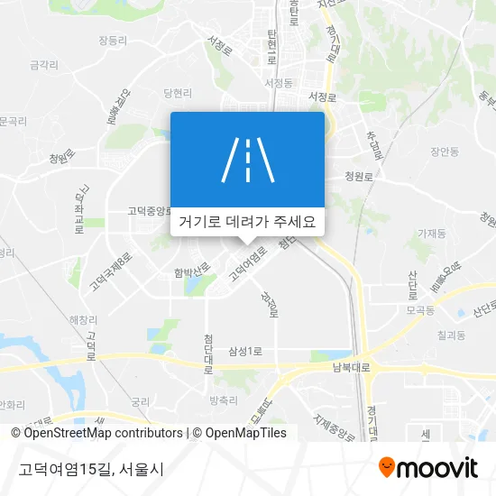 고덕여염15길 지도