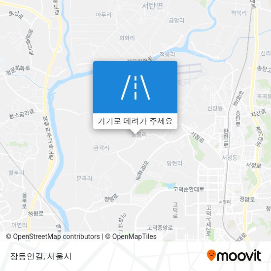 장등안길 지도