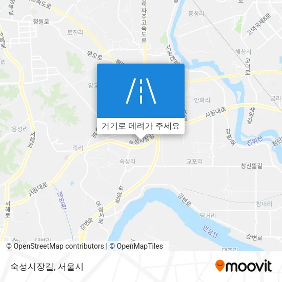 숙성시장길 지도