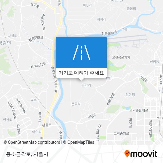 용소금각로 지도