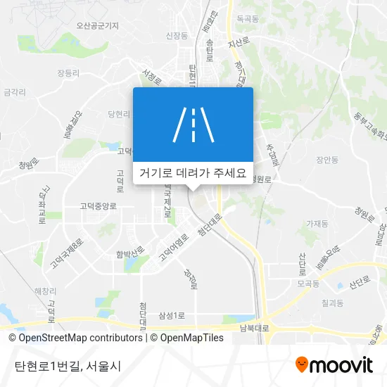 탄현로1번길 지도