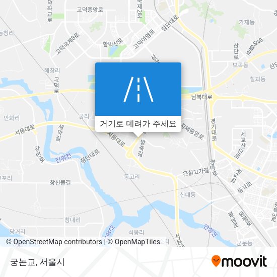궁논교 지도
