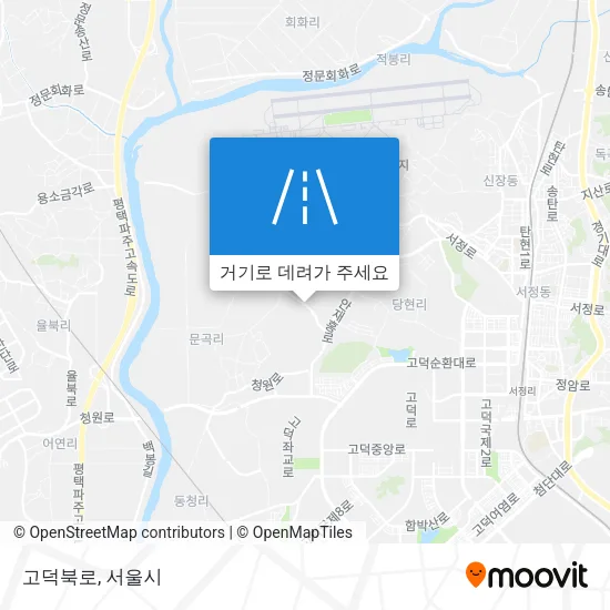 고덕북로 지도