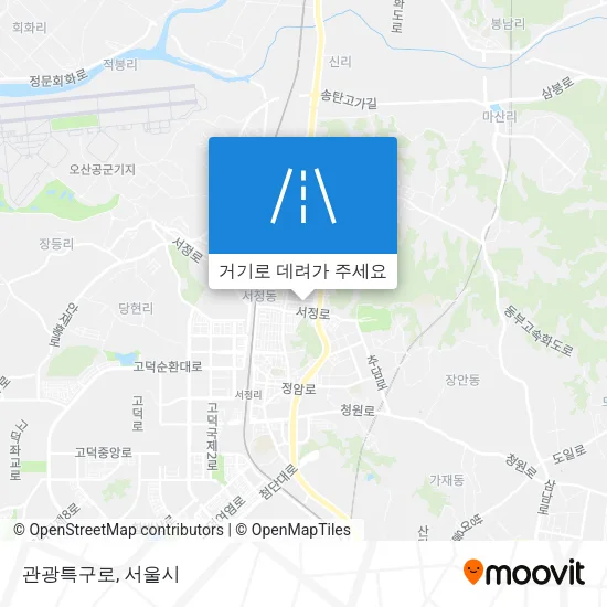 관광특구로 지도