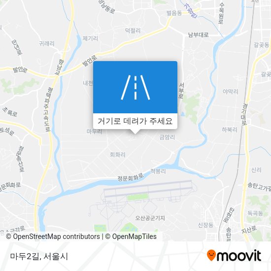 마두2길 지도