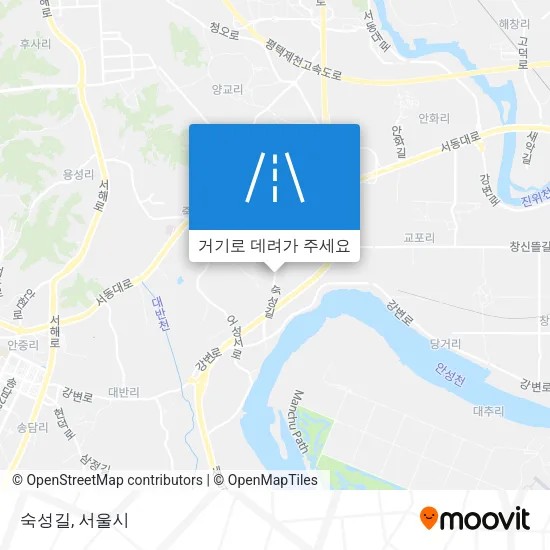 숙성길 지도