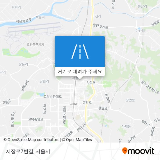 지장로7번길 지도