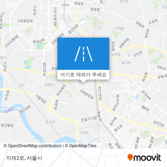 지제2로 지도