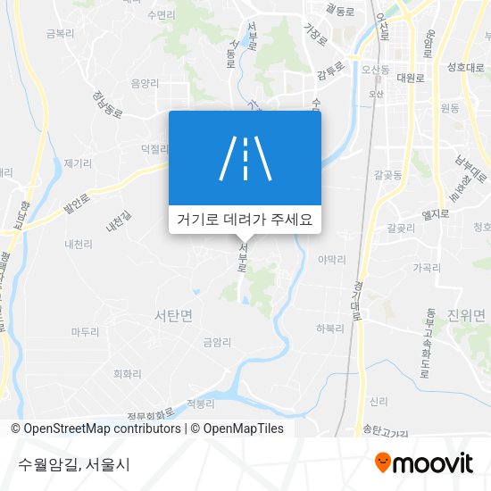 수월암길 지도