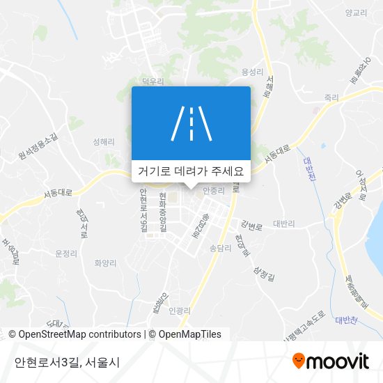 안현로서3길 지도