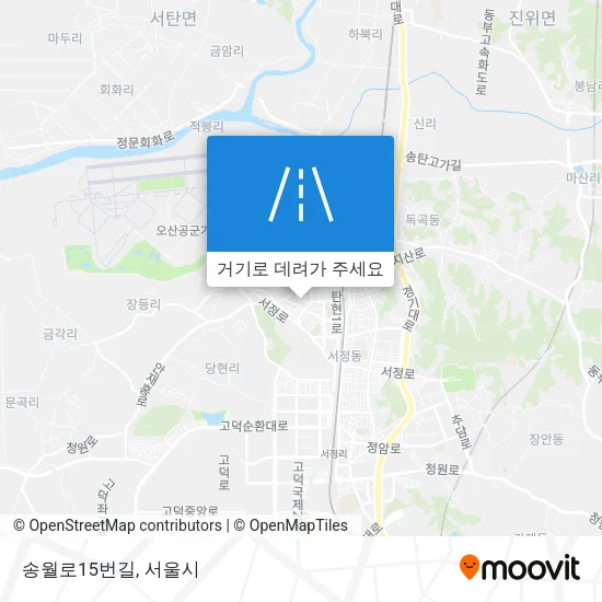 송월로15번길 지도