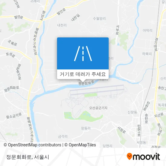 정문회화로 지도