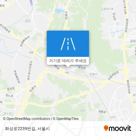 화성로2239번길 지도