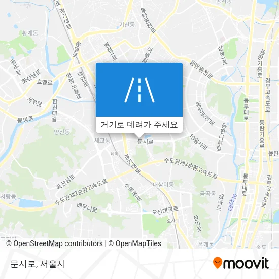 문시로 지도
