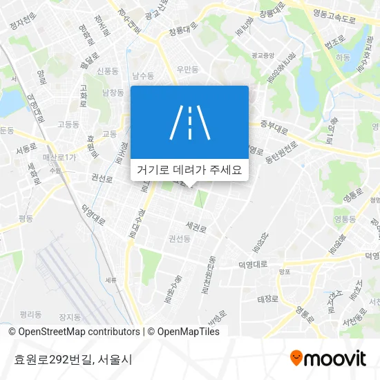 효원로292번길 지도