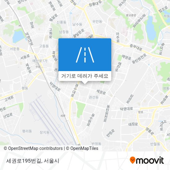 세권로195번길 지도