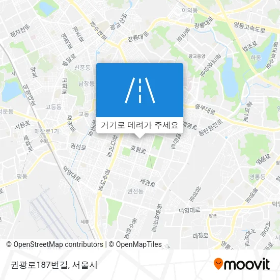 권광로187번길 지도