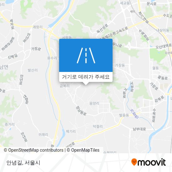 안념길 지도