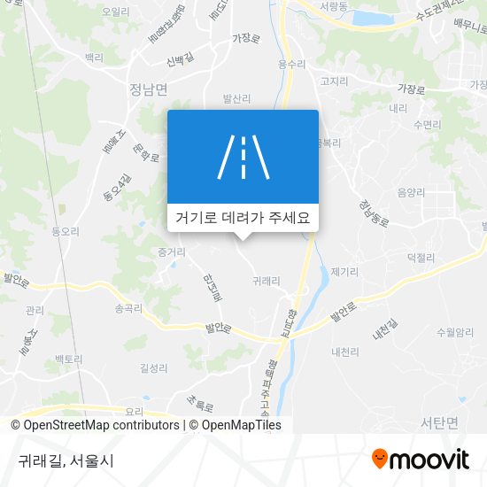 귀래길 지도