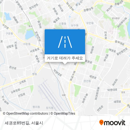 세권로85번길 지도