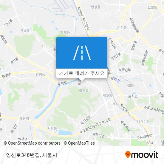 양산로348번길 지도