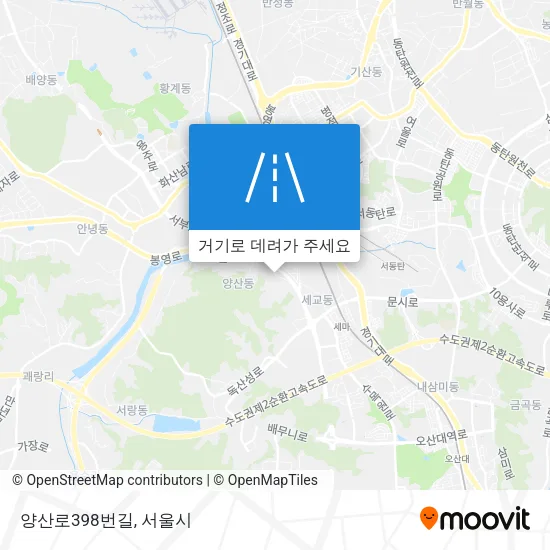 양산로398번길 지도
