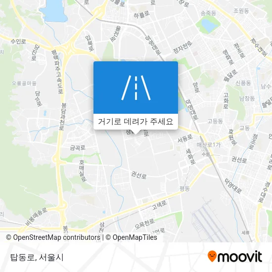 탑동로 지도