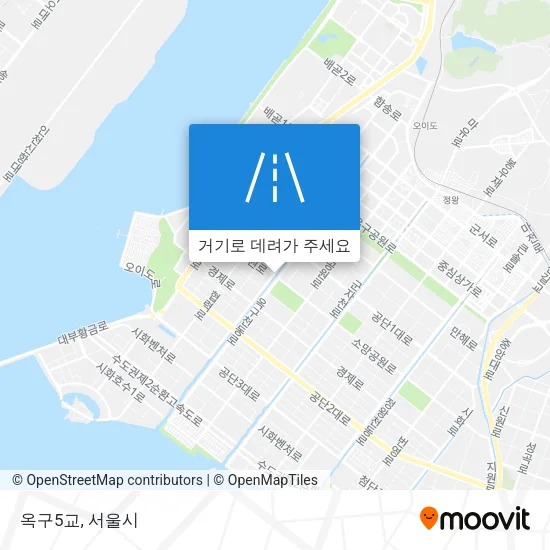옥구5교 지도
