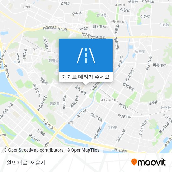 원인재로 지도