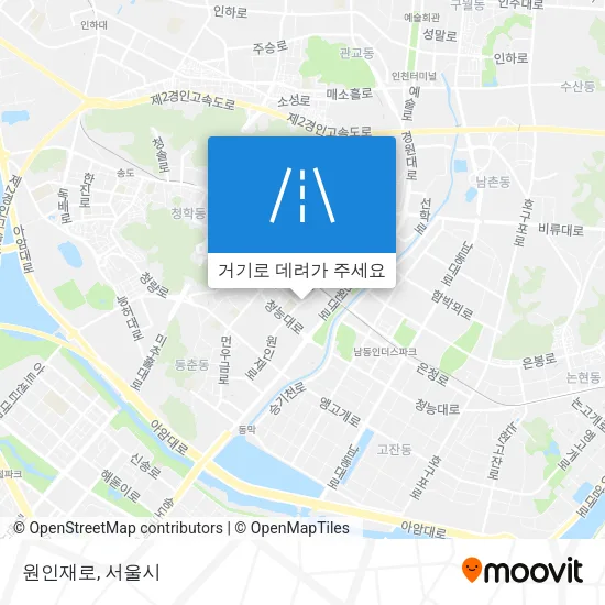 원인재로 지도