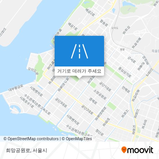 희망공원로 지도