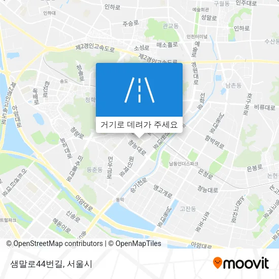 샘말로44번길 지도