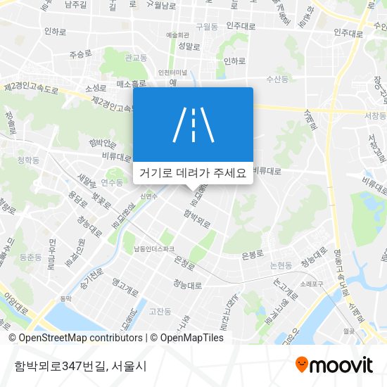 함박뫼로347번길 지도