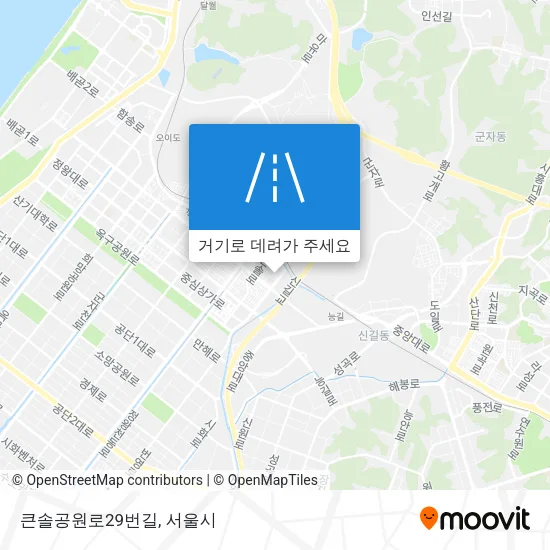 큰솔공원로29번길 지도