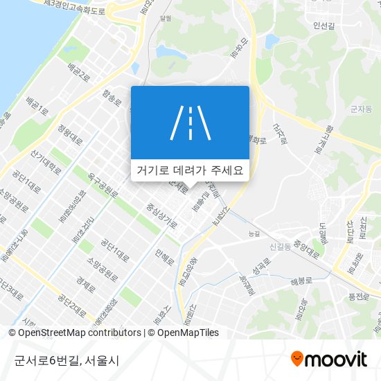 군서로6번길 지도