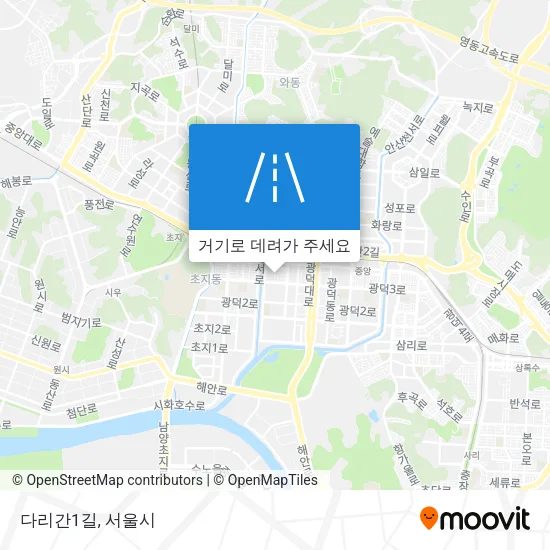 다리간1길 지도