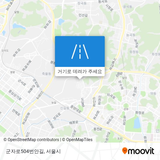 군자로504번안길 지도