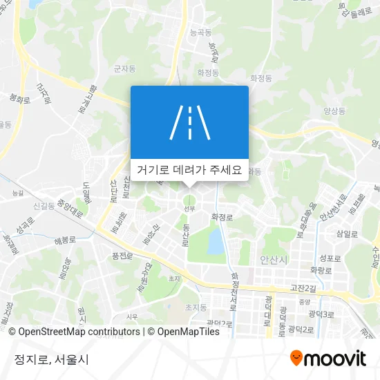 정지로 지도