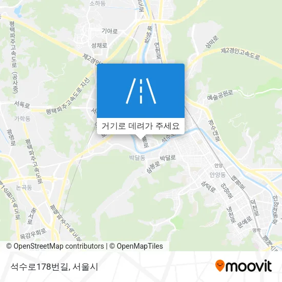 석수로178번길 지도