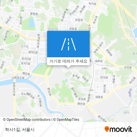 학사1길 지도
