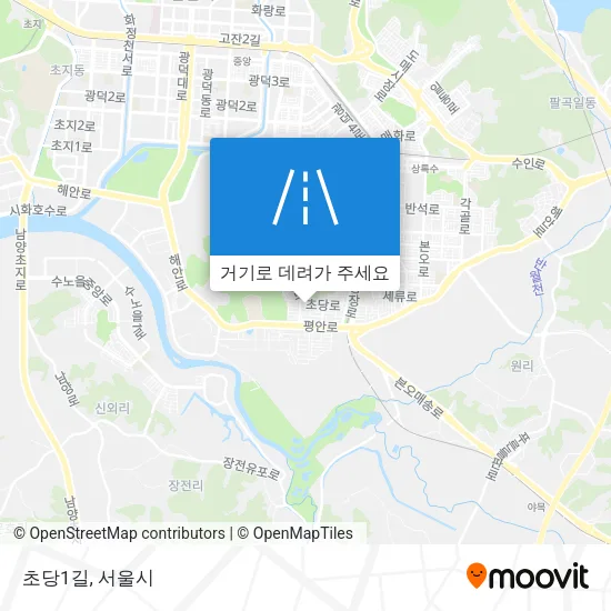 초당1길 지도