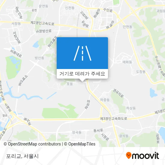 포리교 지도