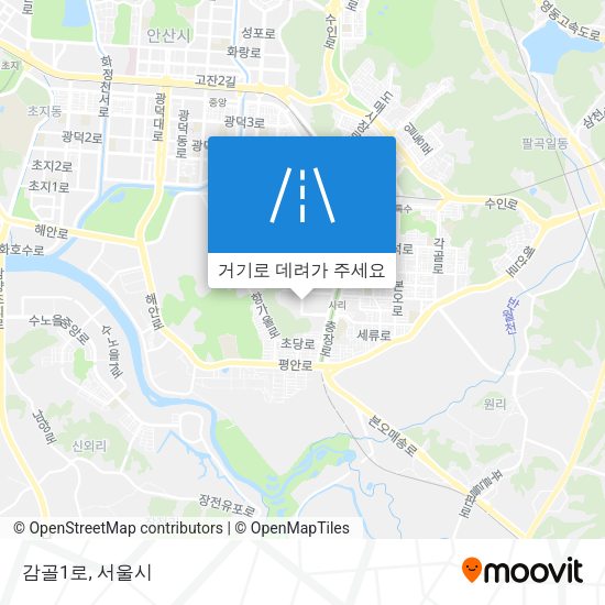 감골1로 지도