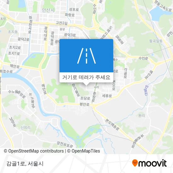 감골1로 지도