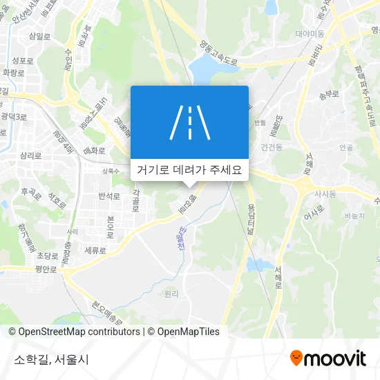 소학길 지도