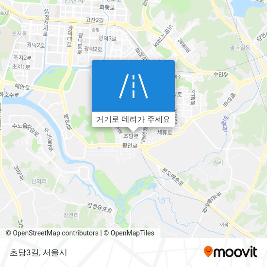 초당3길 지도